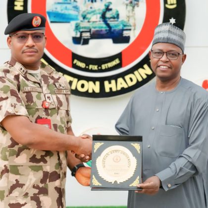 VC Visits Headquarters Theatre Command, Joint Task Force Operation Hadin Kai, Seeks Deeper Partnership